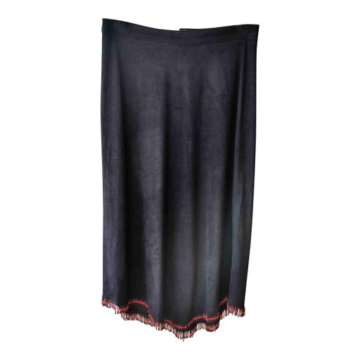 Fringed skirt