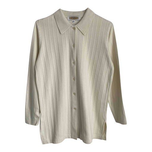 Ribbed cotton shirt