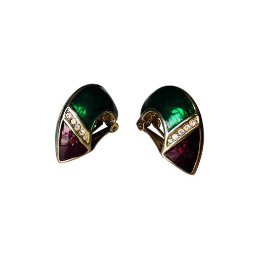 Brass earrings