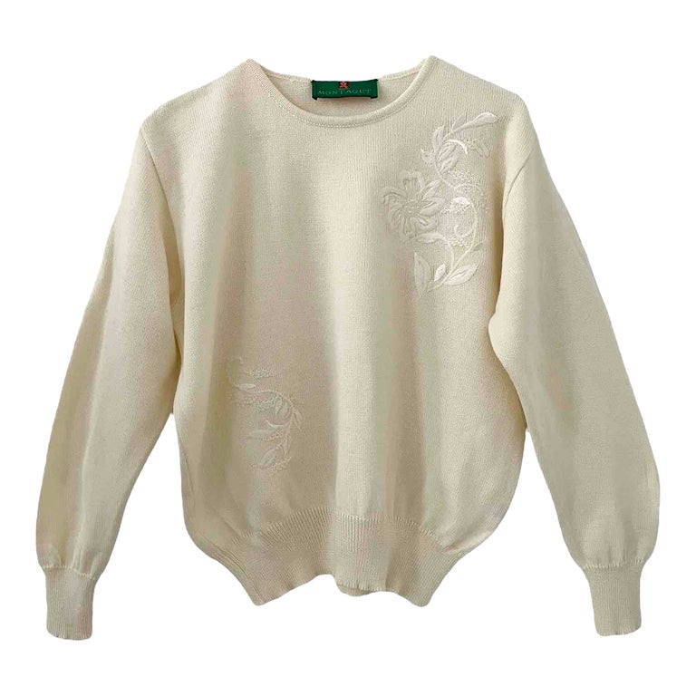 Embroidered sweater