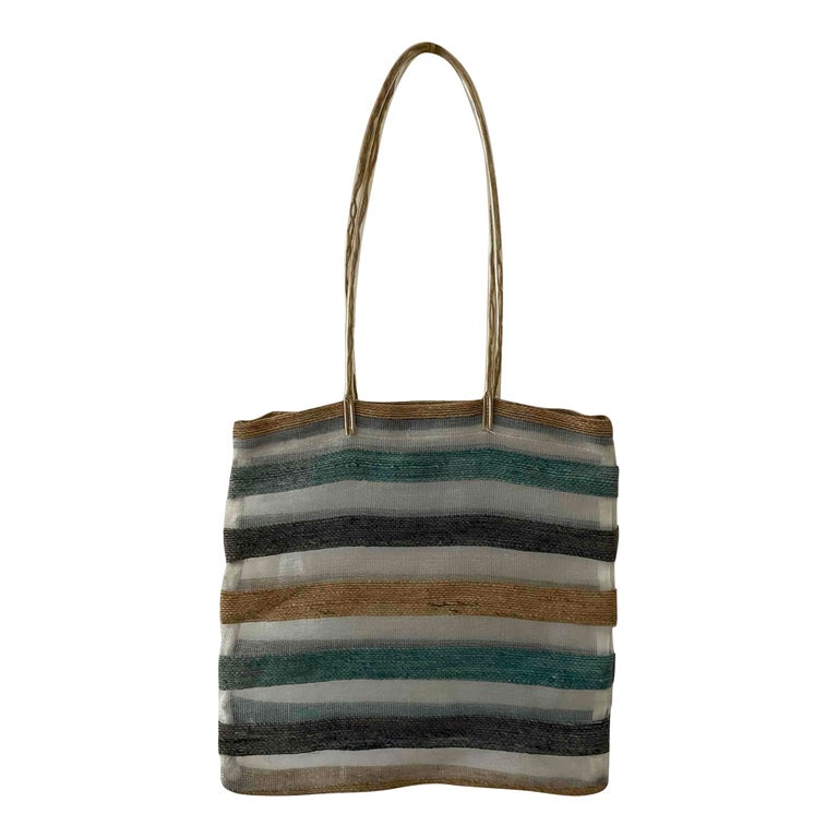 Striped basket