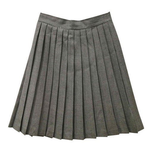 Short houndstooth skirt