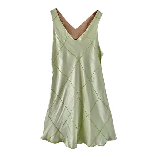 Mini robe en satin