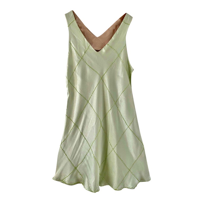 Satin Mini Dress