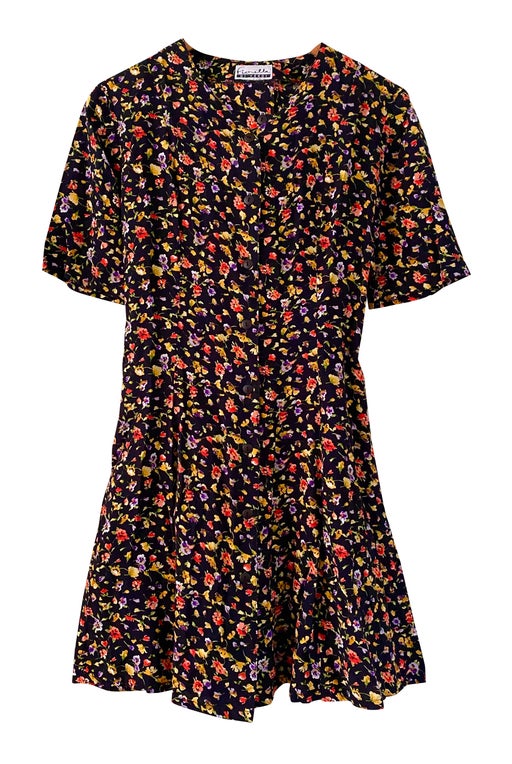 Floral mini dress