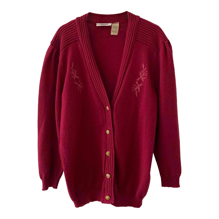 Wool cardigan