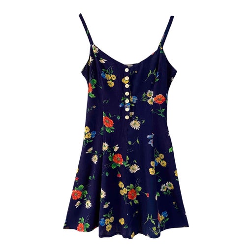 Mini robe à fleurs
