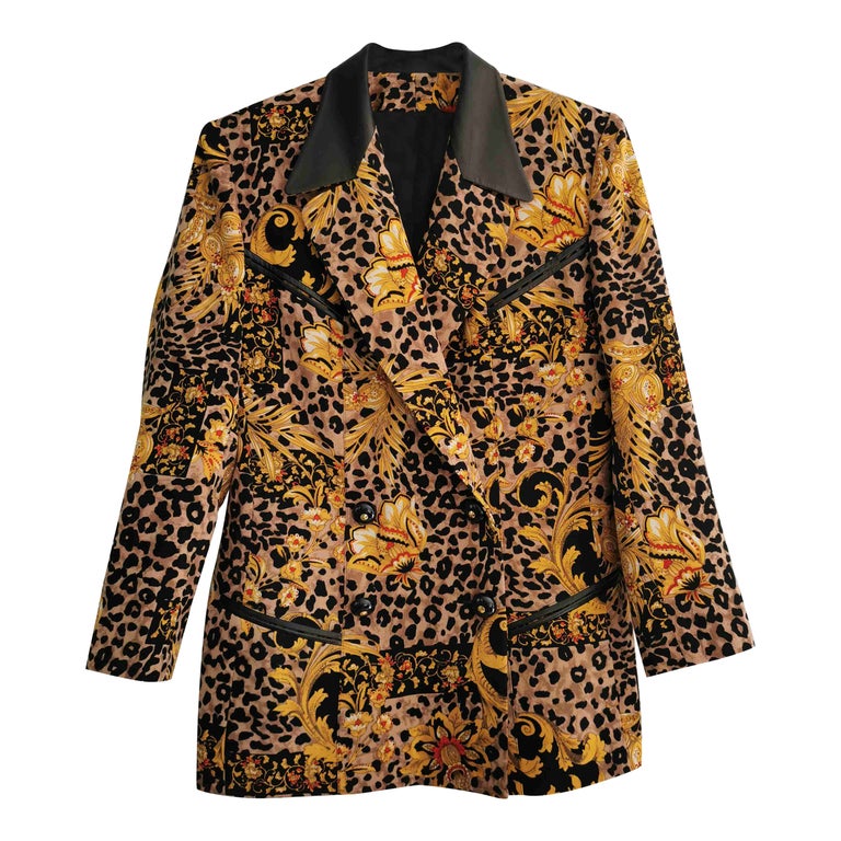 Leopard blazer