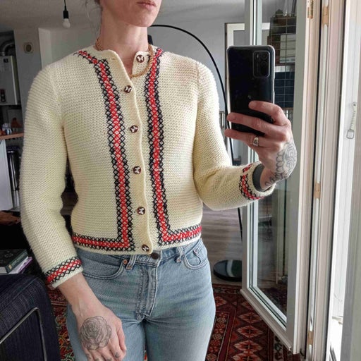 Wool cardigan