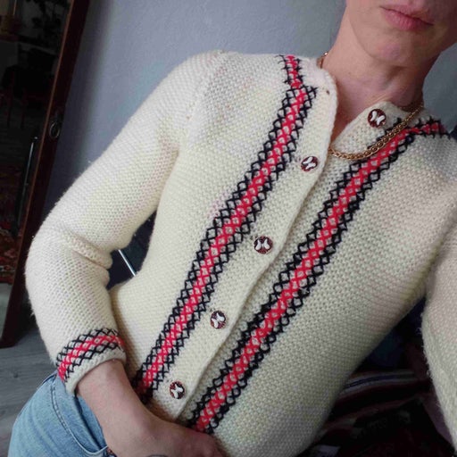 Wool cardigan
