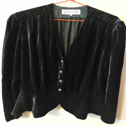 Velvet jacket