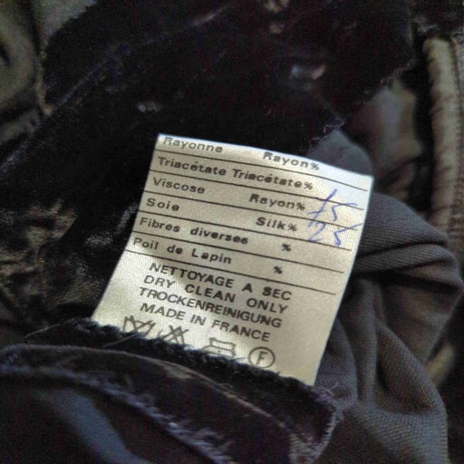 Velvet jacket