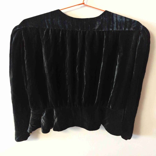 Velvet jacket