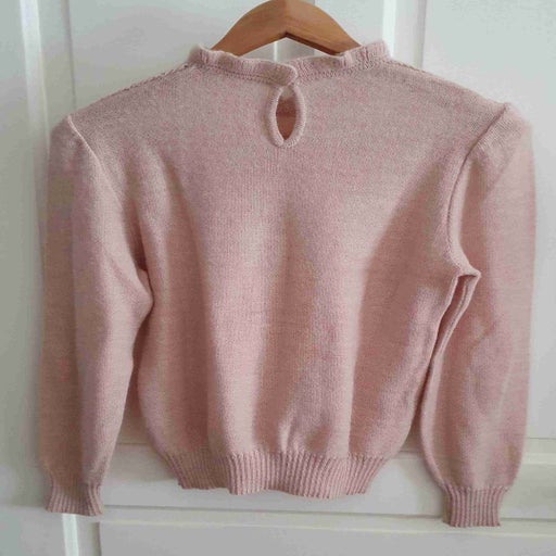 Ruffled sweater