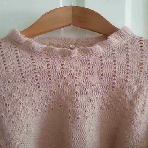 Ruffled sweater