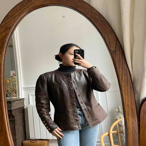 Leather jacket
