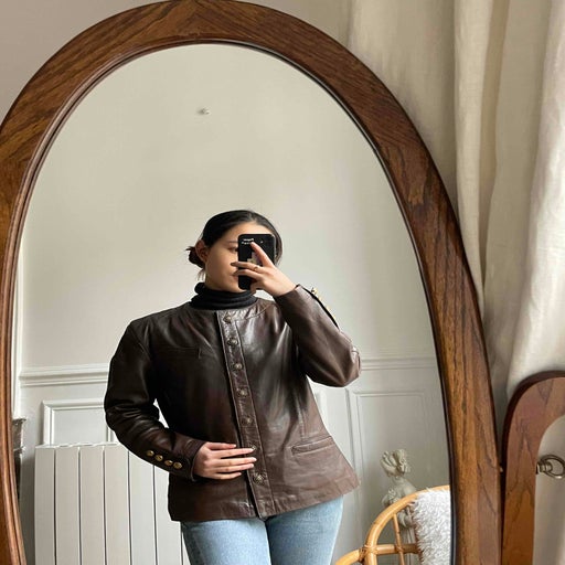 Leather jacket