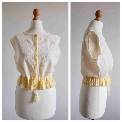 Cotton crop top