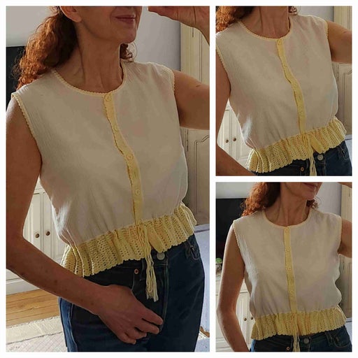 Cotton crop top