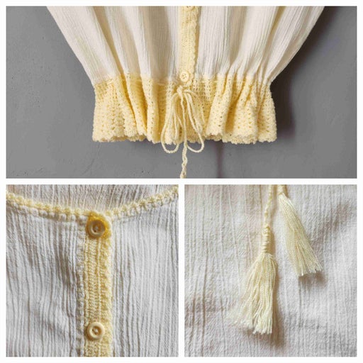 Cotton crop top