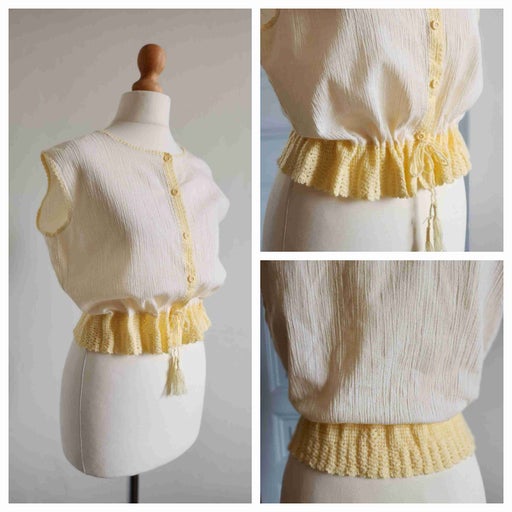 Cotton crop top