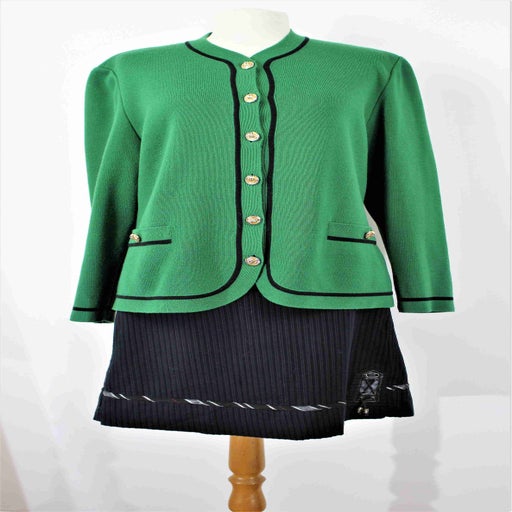 Two-tone cardigan