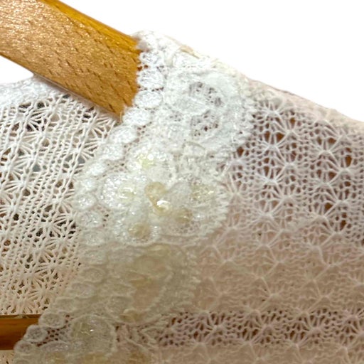 Mohair wrap-over top