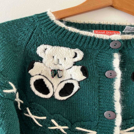 Teddy bear cardigan