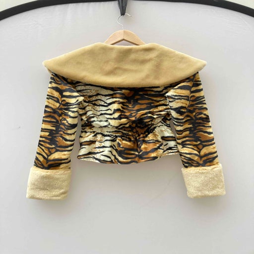 Faux fur top