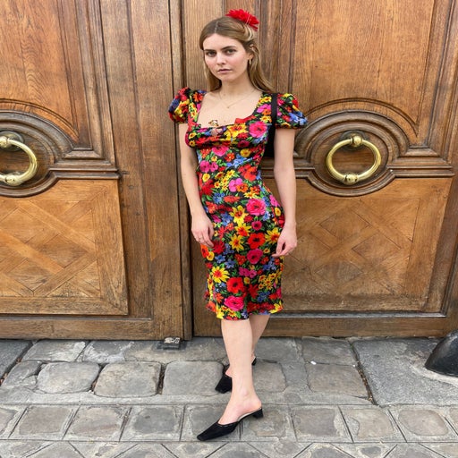 Silk dress