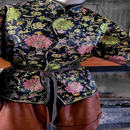 Asian silk jacket