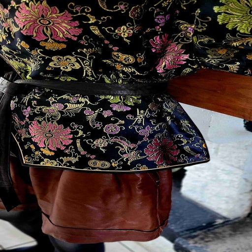 Asian silk jacket