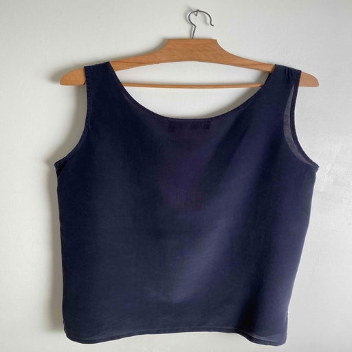Silk tank top