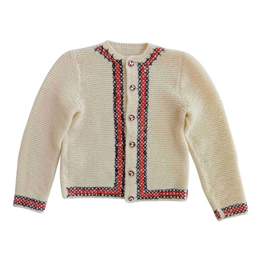 Wool cardigan