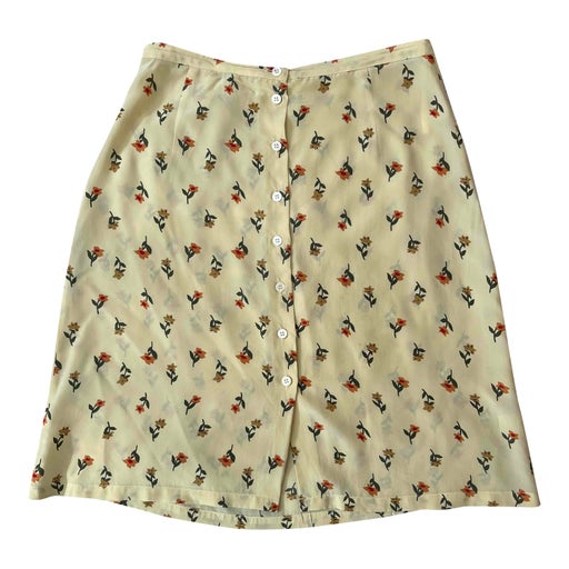 silk skirt