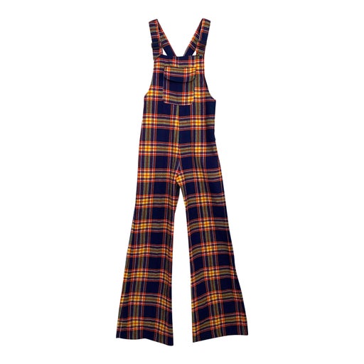 Flared overalls
