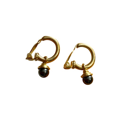 Gold plated earrings