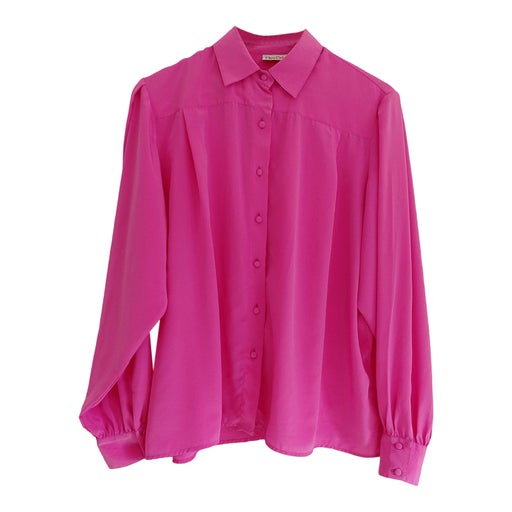 Pink fluid shirt