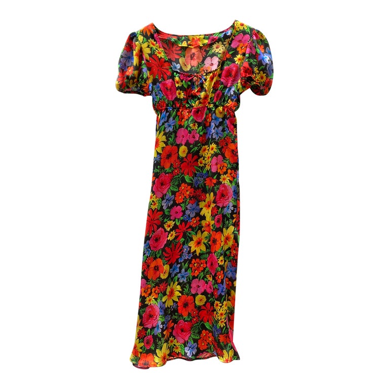 Robe en soie