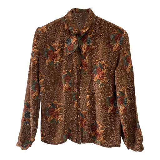 70's patterned shirt