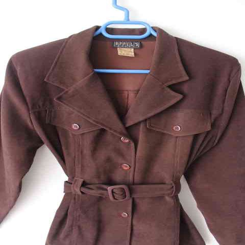 Velvet safari jacket