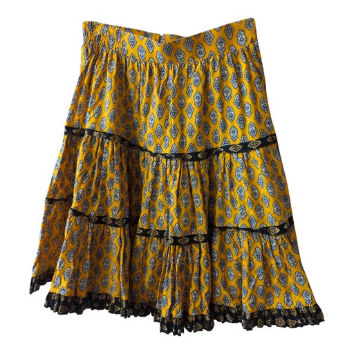 Provencal cotton skirt