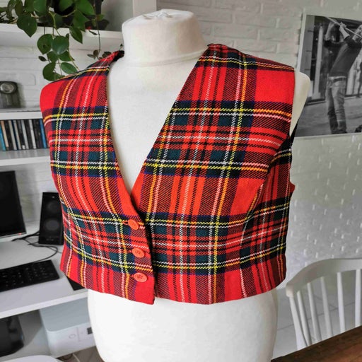 Gilet sans manche en laine