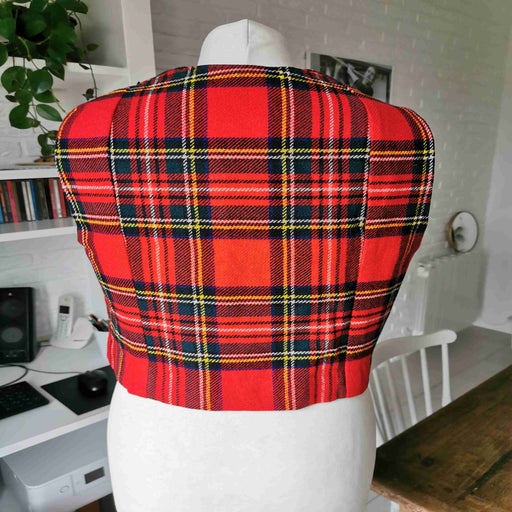 Gilet sans manche en laine