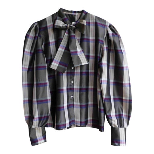 Checked blouse
