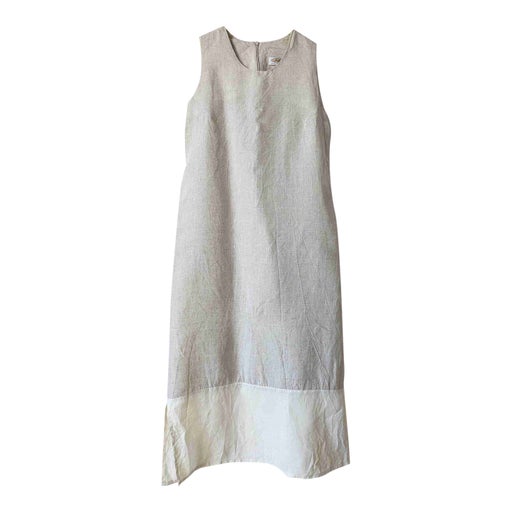 Long linen dress