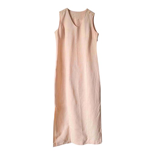 Long linen dress