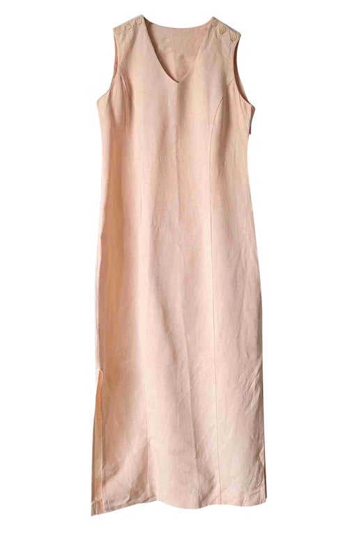 Long linen dress