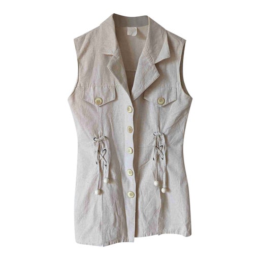 Linen and cotton top