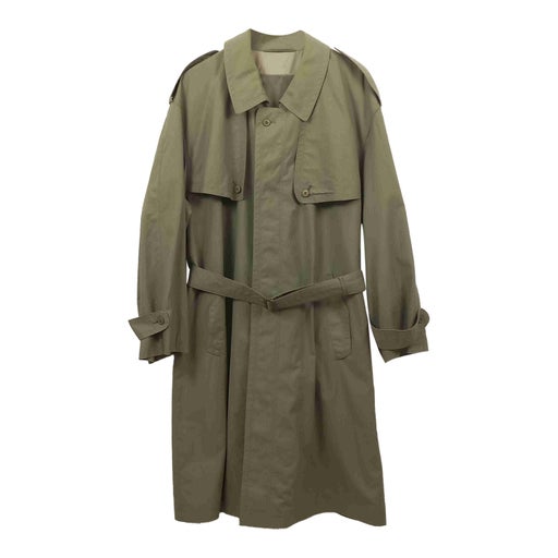Khaki trench coat